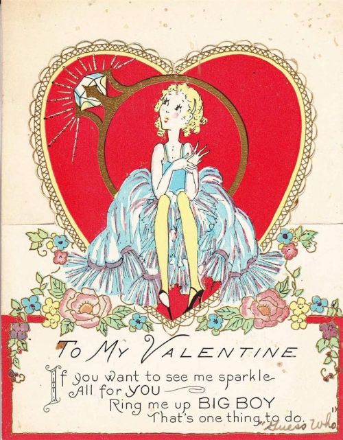 Vintage valentine 