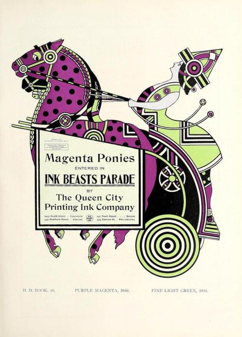 From 1903 To 1907 Augustus Jansson Produced More Than 30 Striking Adverts For The Queen City Printing