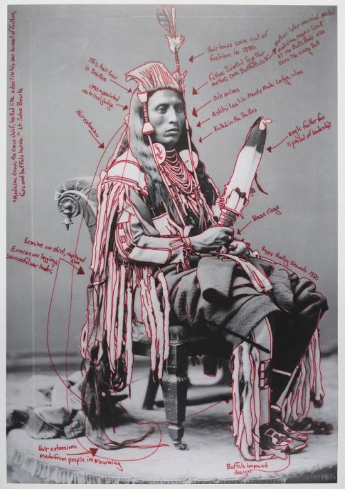 brooklynmuseum: The photographs Wendy Red Star uses in her Crow Peace Delegation series were origina