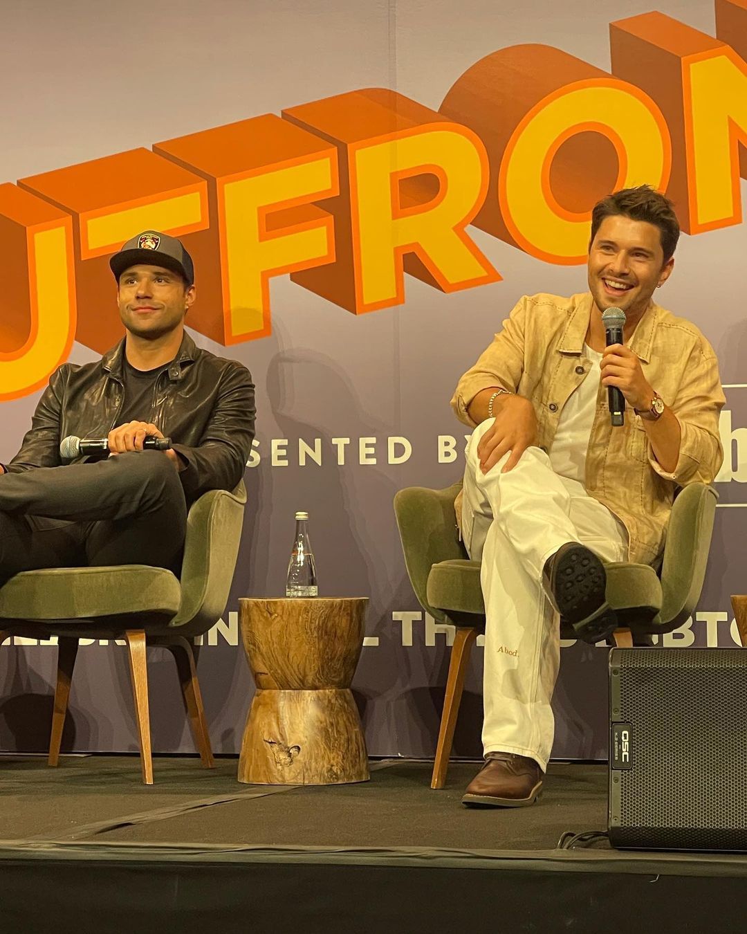 RAFAEL SILVA And RONEN RUBINSTEIN At OUTFEST s The Outfronts 2022 