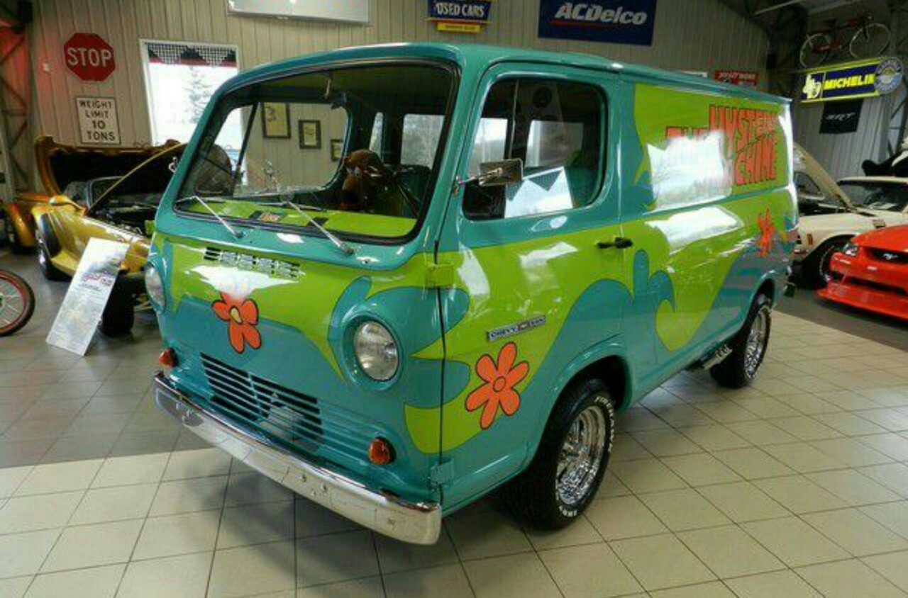 zeibakauto:  1966 Chevrolet G10. Scooby snacks! Sales@zeibakauto.com