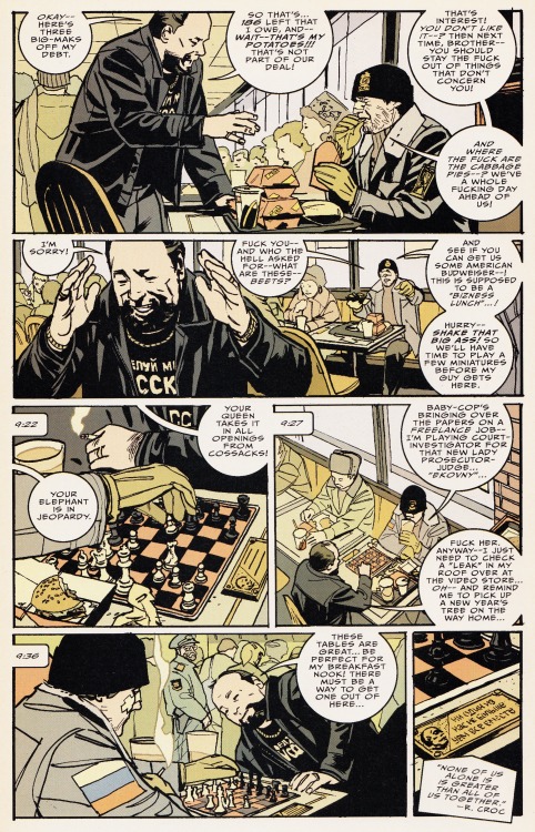 “All Openings”The Winter Men #4 (June 2006)Brett Lewis, John Paul Leon and Dave StewartWildStorm / D