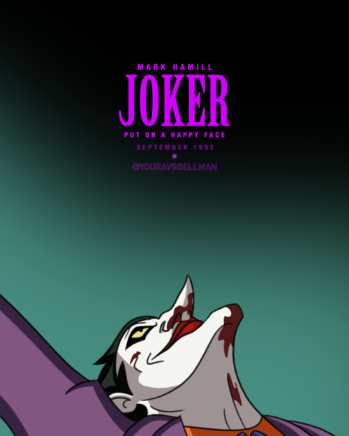 New Joker Poster (in the style of Batman: The Animated Series) by Justin Bellman