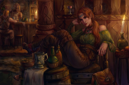 theelderscrollsonline: A pint of mead at a candle-lit tavern is the perfect place to plan your next 