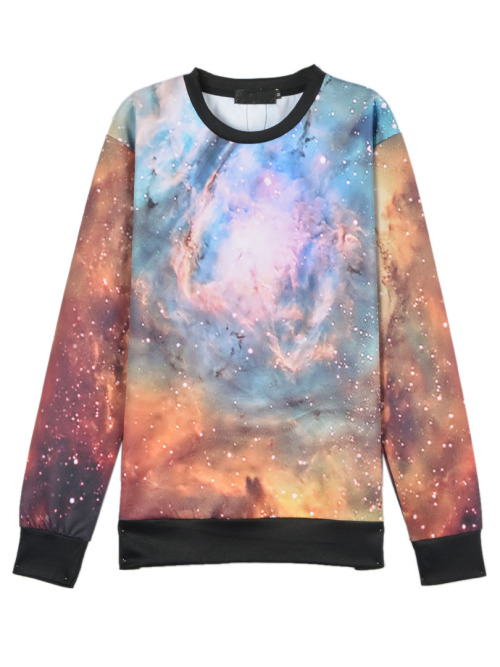 criedwolves:my favourite galaxy print sweatshirts from choiesx | x