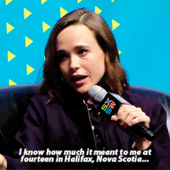 ellenpagedaily:  Ellen Page at the Gaycation