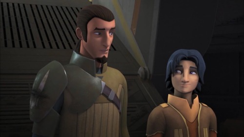 dad and son (Kanan & Ezra)