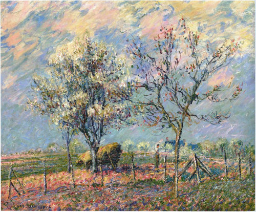 gustave-loiseau: Spring, 1906, Gustave LoiseauMedium: oil,canvashttps://www.wikiart.org/en/gustave-l