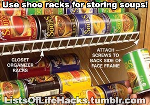 listsoflifehacks:  Tips and Tricks for Organization