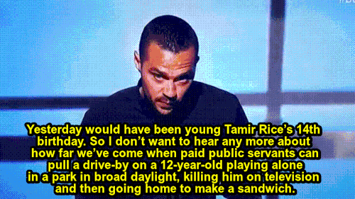 thugilly:  Just some of the highlights from Jesse’s acceptance speech. Watch the full thing here!   
