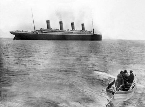 La dernière photo du Titanic, 1912.