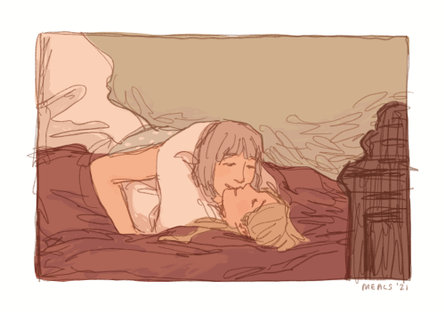 The Bed // In Bed, The Kiss