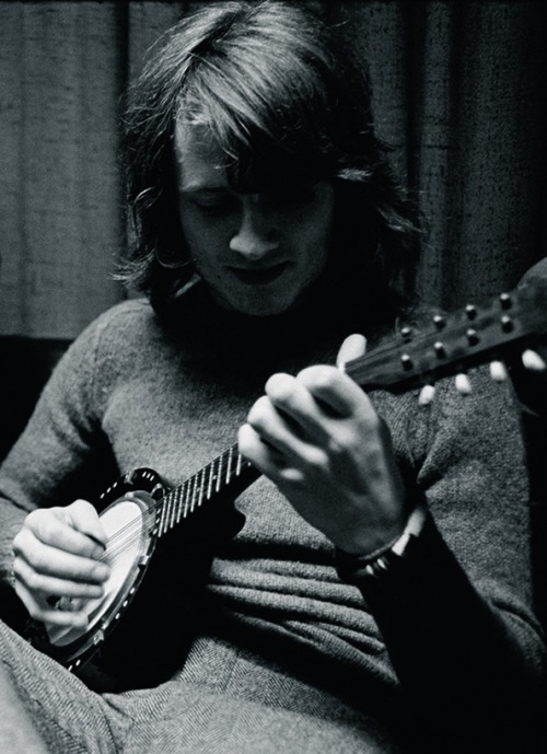 babeimgonnaleaveu: John Paul Jones at A&amp;M Studios in Los Angeles, May 1969.