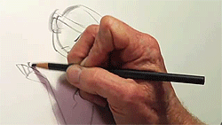  Glen Keane draws Rapunzel. “Every time you look at this girl, you are reminded