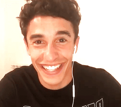 Marc Being A Giggly Smiley Bub In Yesterday’s Live (15.04.20)