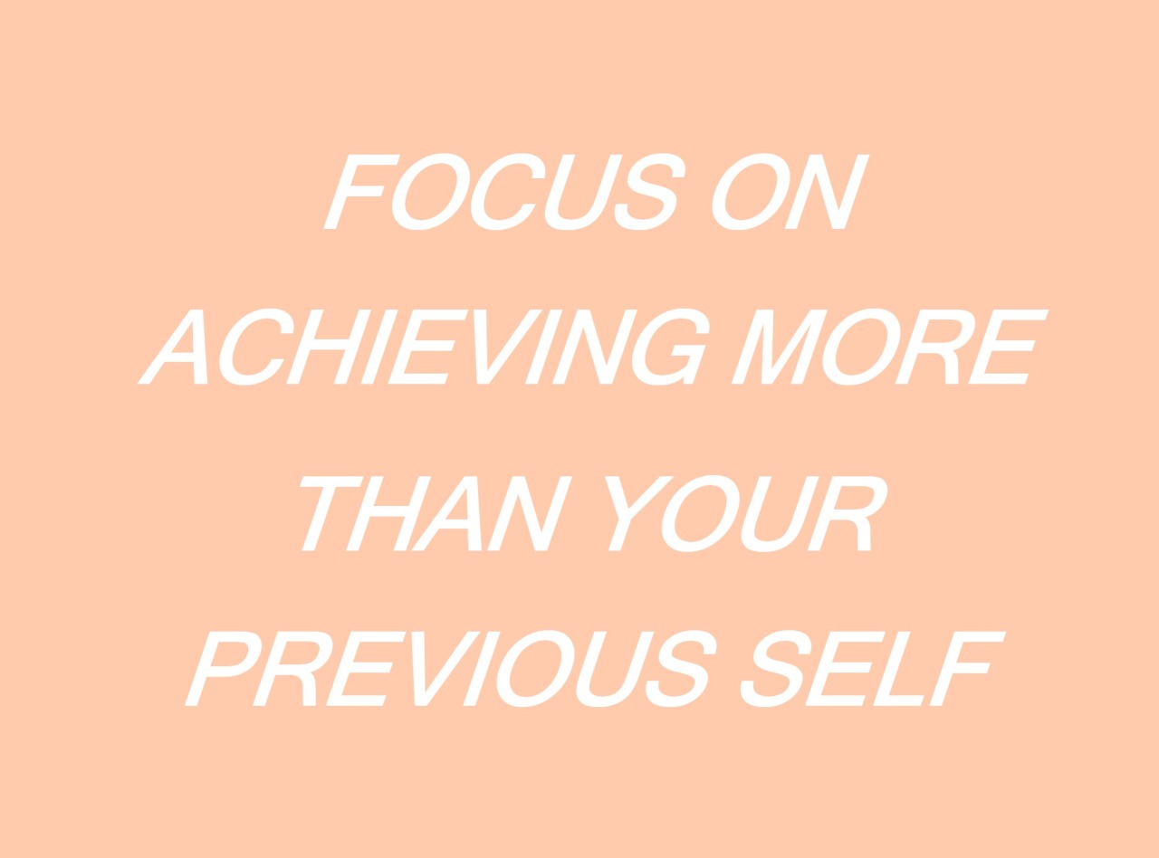 mindpalacestudy:  concentrate on becoming your best self rather than trying to be