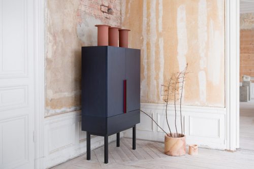 Aizome Cabinet | Zoe Mowat for Ariake Collection, Japan