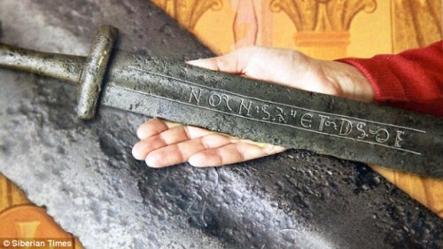 peashooter85:Medieval sword uncovered in Siberia which may at one time have belonged to Russian Czar