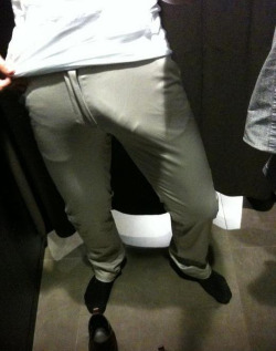 njstud:  jesus buddy….fitting room selfie….freeballin in a new pair of pants.  BUY THEM.njstud.tumblr@gmail.com        editremoveopenDone