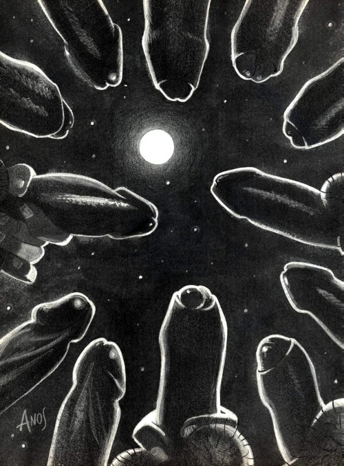 Frigadoon - an illustration by Anos Nemos (David Martin) for a story by Tom Shane. You can read the 