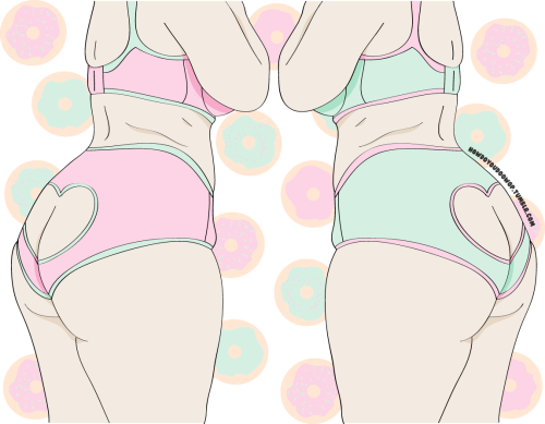 howdoyoudoowop: Big bums and donuts make for a perfect combination :)