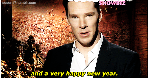 sesemi7:  Holiday message from Benedict on ZIP! (x) 