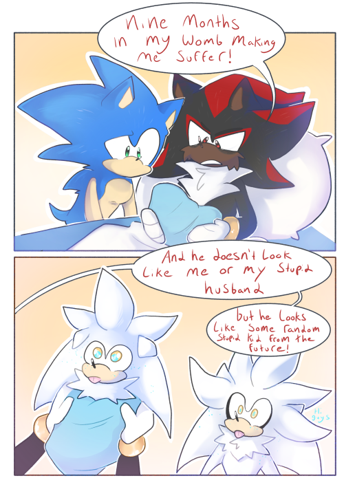 I Can't Believe Sega Went Woke And Gave Silver Two Dads /j