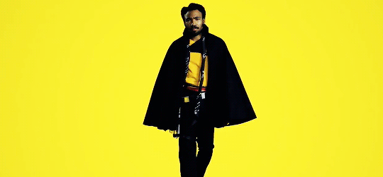 johnadegboyega:    “Lando’s always the best-dressed person on that set. And I