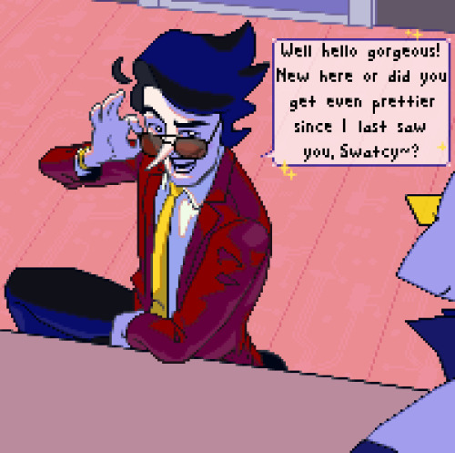 Always A Pleasure When The BIG SHOT Decides To Visit Your Cafe, Even If He Always Decides To Greet You