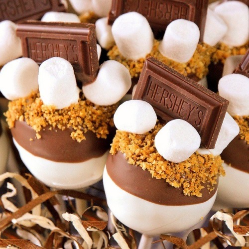 S'mores cake pops