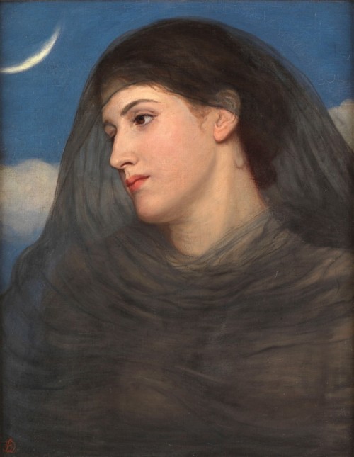pintoras:Anna Lea Merritt (American, 1844 - 1930): Luna (via Sotheby’s)