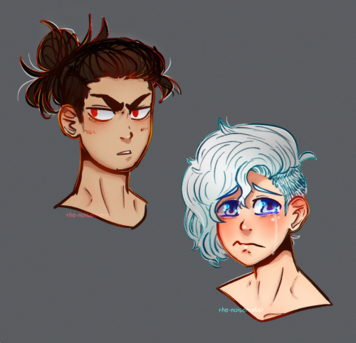 I was doodling as a warm up and accidentally rendered it. Anyway, just some busts of a couple of my 