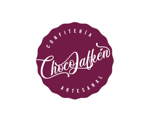 Marca Gráfica, “Chocolatería Artesanal Chocolafkén”, Lago Ranco, Chile. 