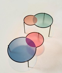 davidjulianhansen:  “Hues” tables by