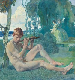 100artistsbook:  k250966:   Hans von Schrötter   More male art