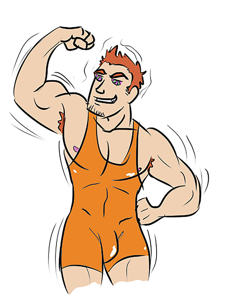 Amazing surprise birthday gift from furiiPulling on a magical singlet and transforming