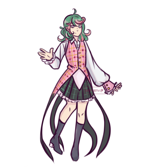 Made a fusion of Kofuku from Noragami and Tatsumaki from one punch man:)her name is Tatsuko