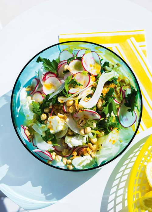 Salad for days! Fennel &amp; Feta Salad with Roasted Garlic Dressing