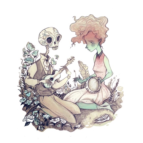 eatsleepdraw:  The Rhythm of Grief By Karl James Mountford http://karljamesmountford.tumblr.com  Come and have a gander :)