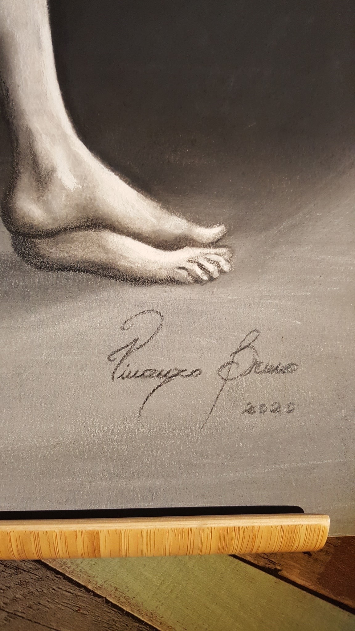 vincenzobruno80:Disegno a matita di Vincenzo Bruno - omaggio a Wilhelm Von Gloeden-