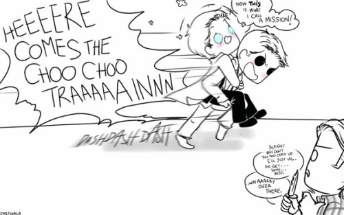 castihalo:  hop on the lean mean deanie weenie train