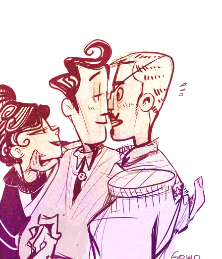 mondragon-joaquin:  gowo:  canonically married  niiiiice artstyleeeeeeeeeeeeeee