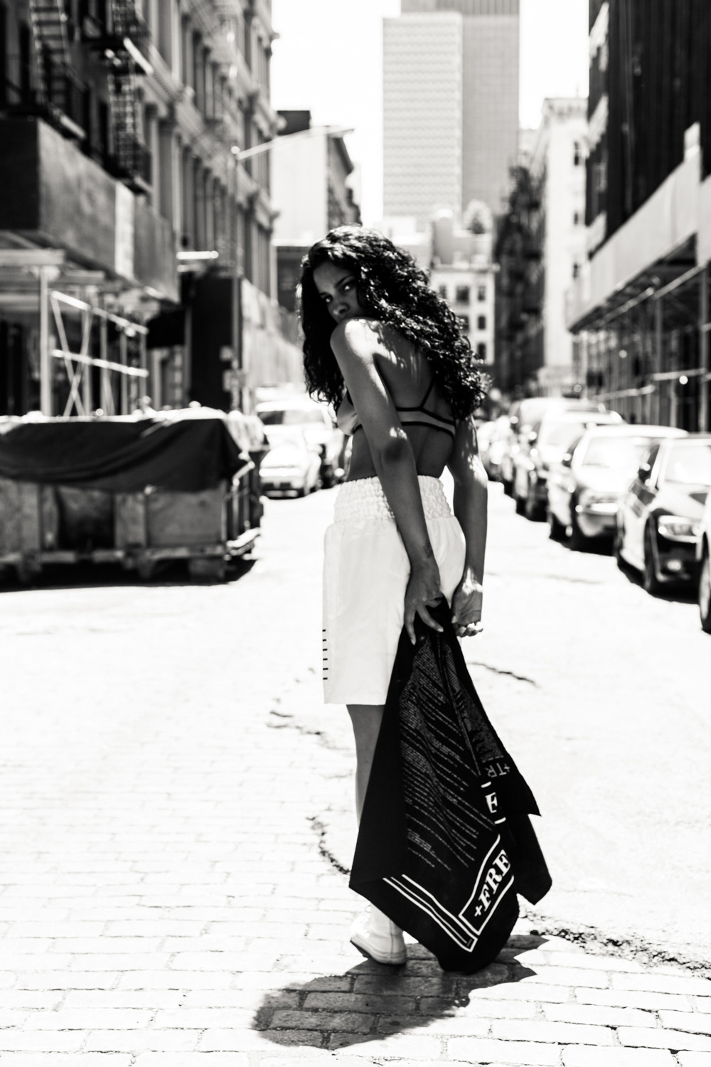 aviloud:  Aunjoli Jean Pierre for Fresh I Am shot in New York City 