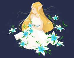 namocchi:My favorite Zelda, from Botw :’)