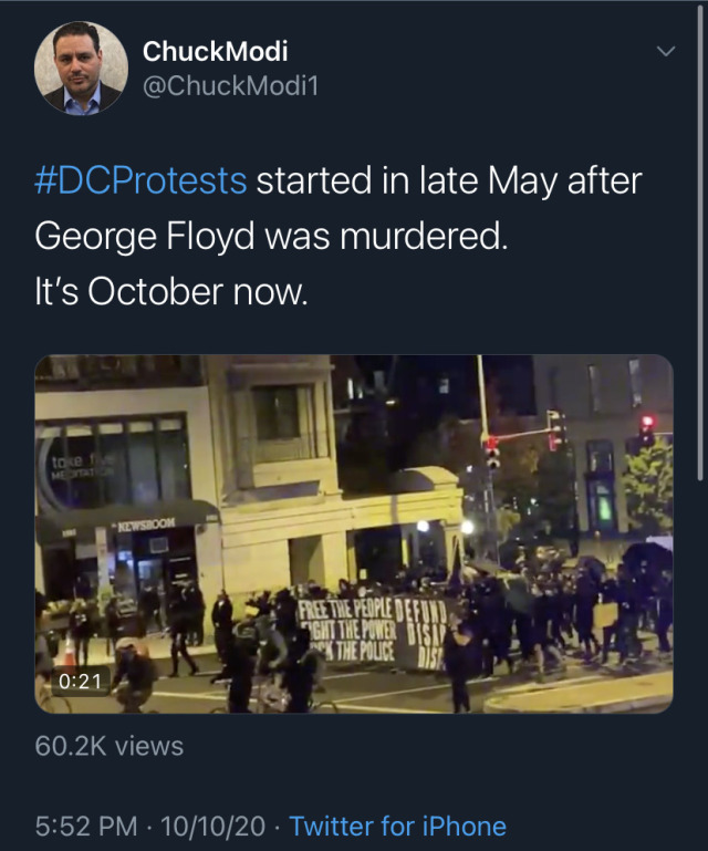 angiethewitch:sorry-but-we-have-moved:chismosite:10.10.20. Washington DCBLM protests continue, over 120 days now. DC protesters have been in the streets for months to defund the police. In response to calls to defund the police, the police have increased