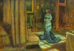 mudwerks:  (via British Paintings: The Eve of Saint Agnes (1863) Sir John Everett Millais) 