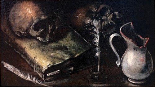 caballerodelatristefigura:Vanitas, attributed to Juan de Valdés LealPalais des Beaux-Arts de 