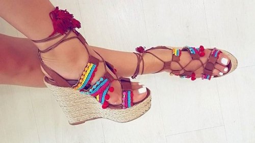 colorful heels