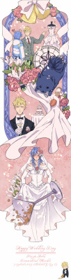 kaanibaru:  【DMMD】Wedding day (x)