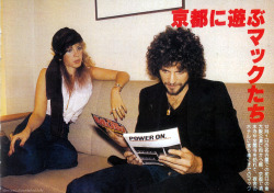 stevienickswelshwitch:  Fleetwood Mac in Japan, December 1977.